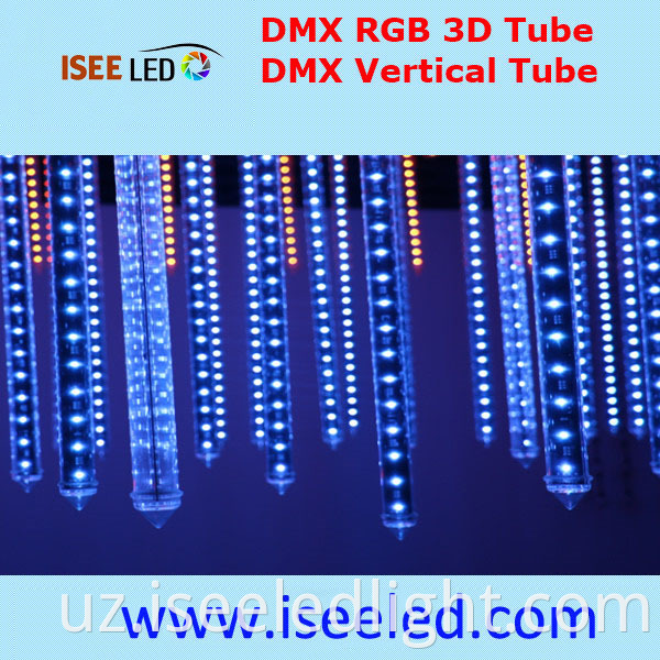 3D DMX512 LED Tube